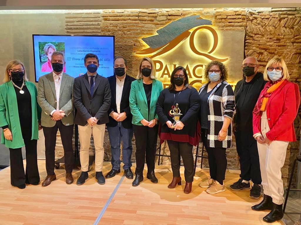 El PP entrega el III Premio María Victoria del Valle a la Asociación de Mujeres por el Mar Sacratif